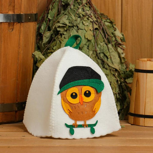 Шапка для бани с детской аппликацией Орландо войлок - Simaland фото 3