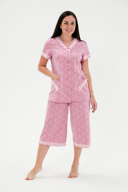 Пижама женское из кулирки Ворожея вензель макс - Амадэль фото 4