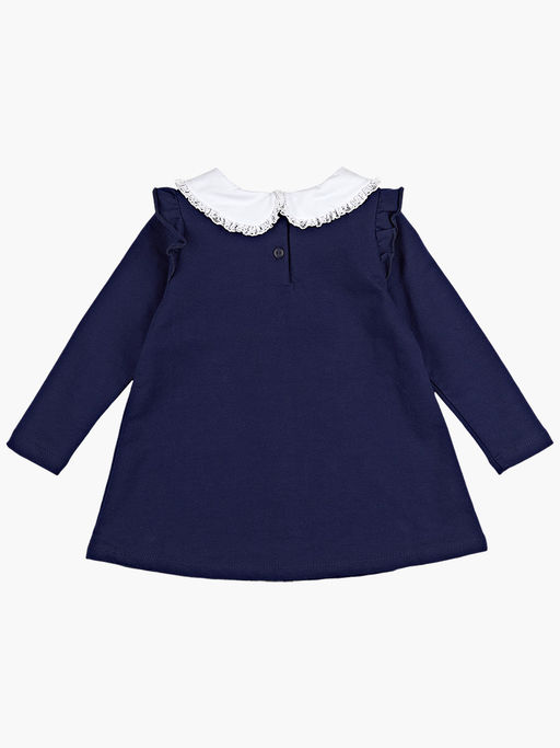 Платье с воротником UD 1136 т.синий - Mini maxi фото 5