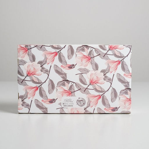 Цена за 5 шт. Коробка для эклеров, кондитерская упаковка, 5 вкладышей, Present, 25.2?15?7 см