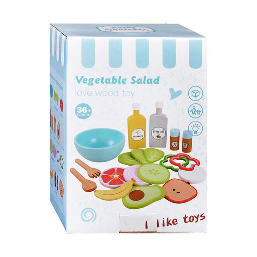 Набор посуды Готовим завтрак с продуктами, в коробке - Щепочка фото 12