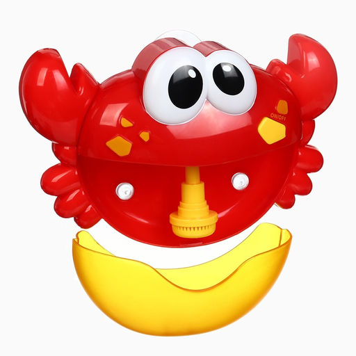 Игрушка для ванны Крошка Я «Пенный Краб», мыльные пузыри, музыкальный, на присоске, от 1.5 лет