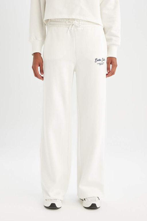 DeFactoFit NBA Boston Celtics Широкие спортивные штаны с двойными карманами и широкими штанинами стандартной длины  фото 4