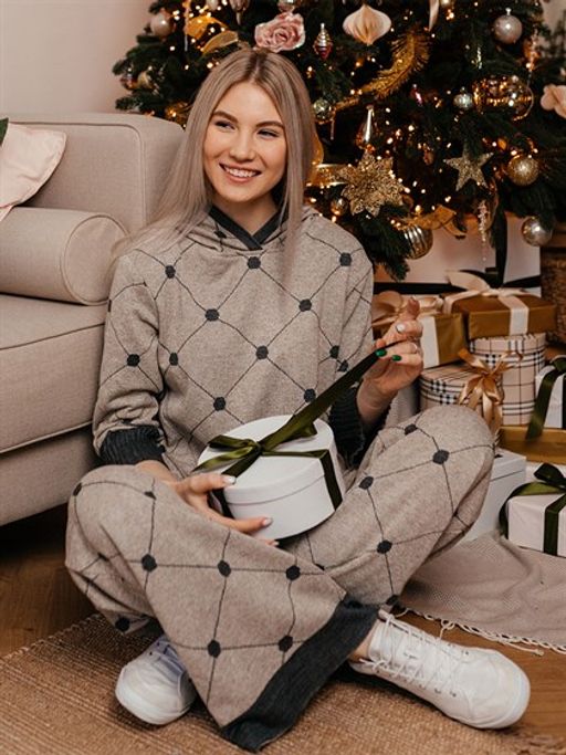 Джемпер лен, полушерсть, ВОЛТРИ  фото 3