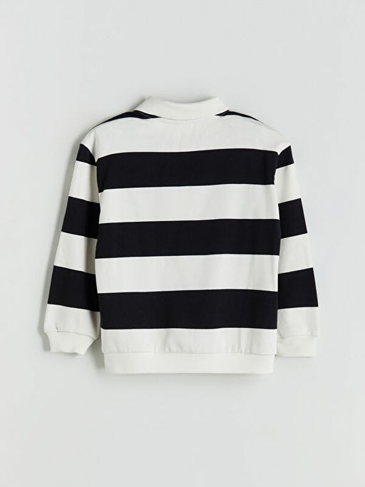 Polo Yaka Erkek ?ocuk Sweatshirt