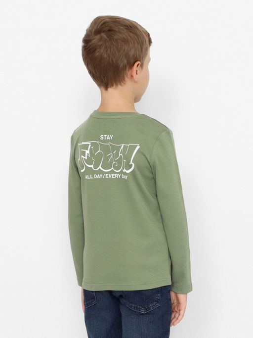 CRB wear / CWKB 63675-35-384 Джемпер для мальчика,хаки/Ex.Cherubino  фото 3