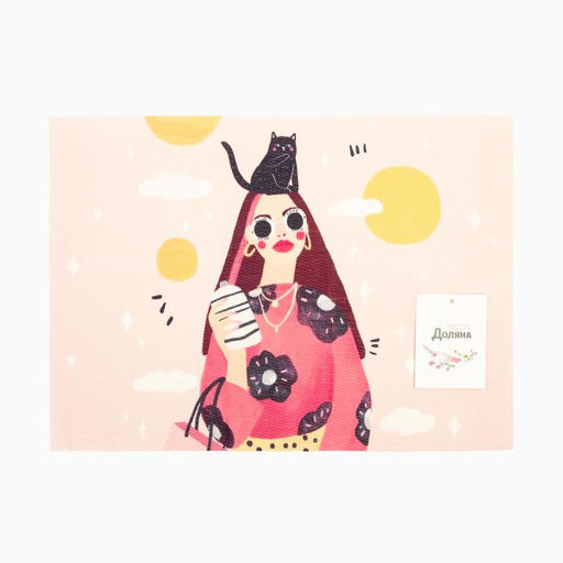 Салфетка на стол Доляна Love mood ПВХ 40*29см  фото 5