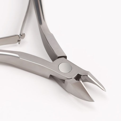 Кусачки маникюрные для кутикулы, двойная пружина, 9,5 см, длина лезвия - 8 мм, цвет серебристый - Queen fair фото 2