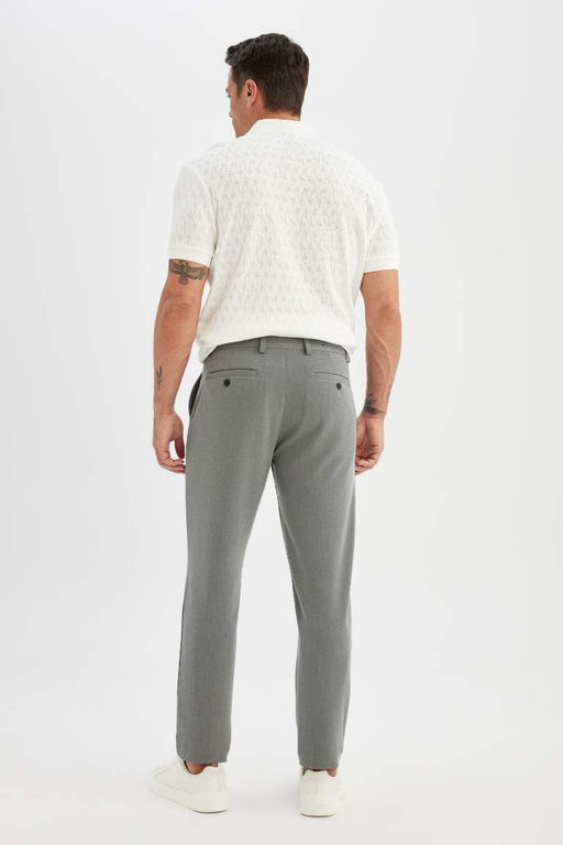 Брюки прямого кроя, эластичные во всех направлениях, прямого кроя - Defacto фото 6