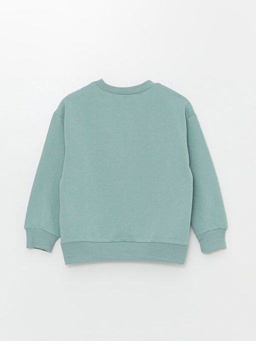 Bisiklet Yaka Basic Uzun Kollu K?z ?ocuk Sweatshirt - Waikiki фото 2