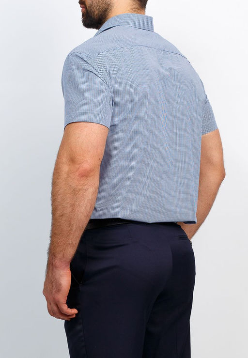 Сорочка мужская короткий рукав GREG 124/109/7489/Z/1  фото 3
