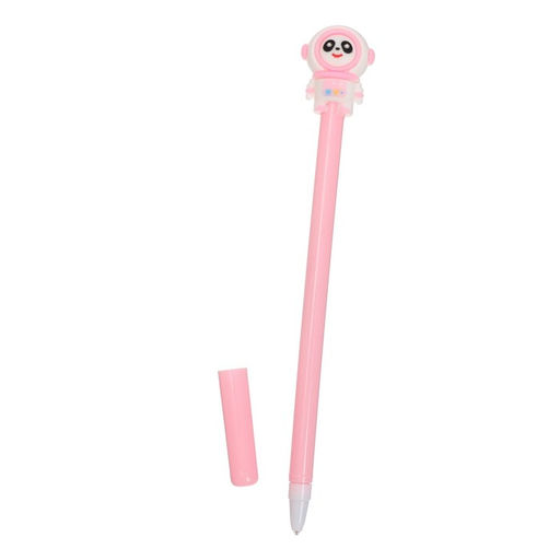 Цена за 12 шт. Ручка - прикол гелевая Панда-космонавт, МИКС - Calligrata фото 2