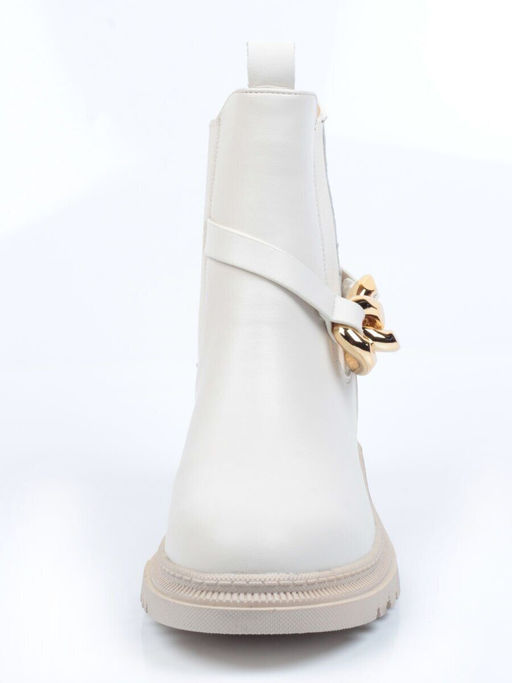 5267-2 WHITE Ботинки демисезонные женские - No name фото 11