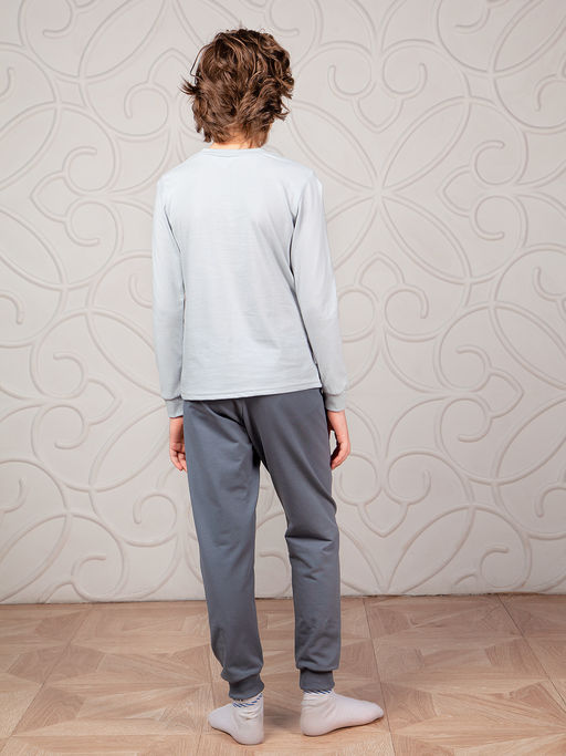 Пижама "Робби",серый