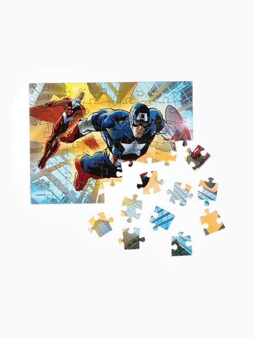 Пазлы детские для мальчиков Мстители, набор 10в1, 54 детали в каждом - Marvel фото 3