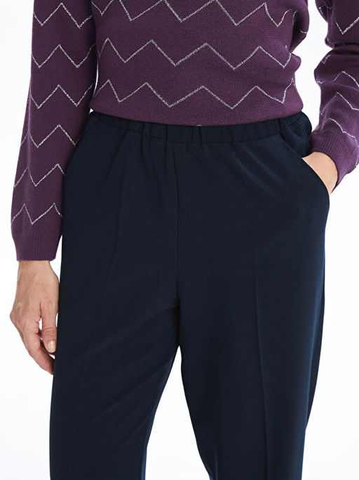 Beli Lastikli Kad?n Pantolon