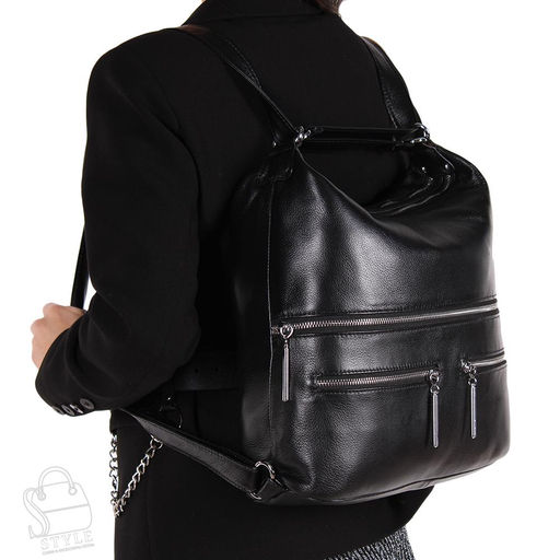 Сумка женская кожаная 5565G black S-Style в Новосибирске
