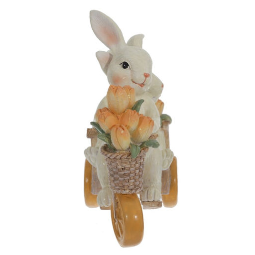 Фигурка декоративная "Зайцы", L13 W6 H13 см