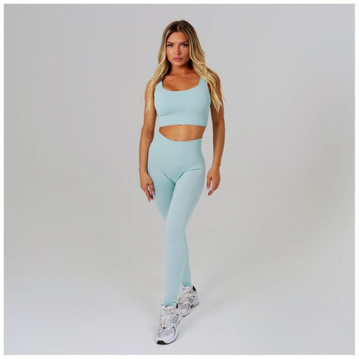 Легинсы женские спортивные ONLYTOP, размер 42-44, голубые