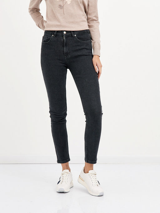 брюки женские зауженные в сером цвете - Glenfield фото 4