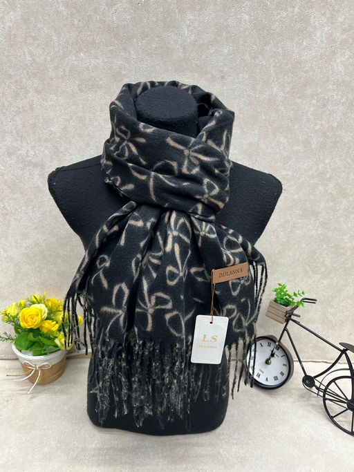 Мягкий палантин из кашемира мультицвет