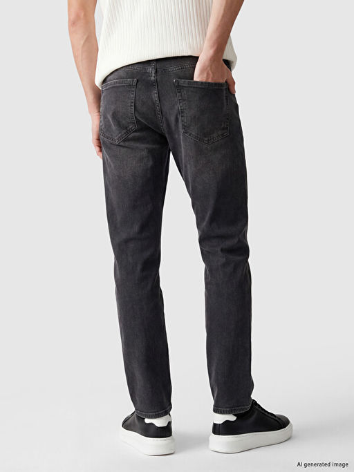 750 Slim Fit Erkek Jean Pantolon - Waikiki фото 2