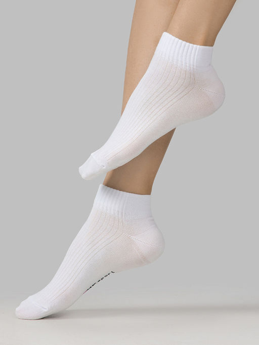 Носки женские белые в наборе, 3 пары - Mark formelle фото 3