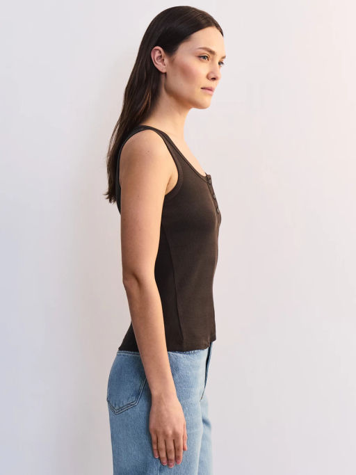 Топ в рубчик на пуговицах ZR2605013403-27 / Zarina