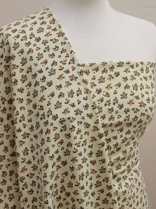 Теплый хлопок Забава цв.св.телесно-желтый ш.1.50м, хлопок-100%, 150гр/м.кв - Купава фото 2