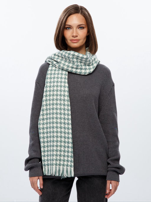 Палантин жен. шерсть+хл+акр 70х180 LSZ72-928-14