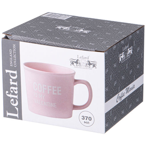 КРУЖКА LEFARD КОФЕМАНИЯ 370МЛ  фото 2