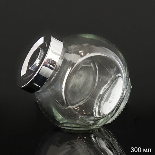 Банка для специй 300 мл на боку / BG-280 /уп 90/ крышка винтовая - ГалеонТрейд фото 2