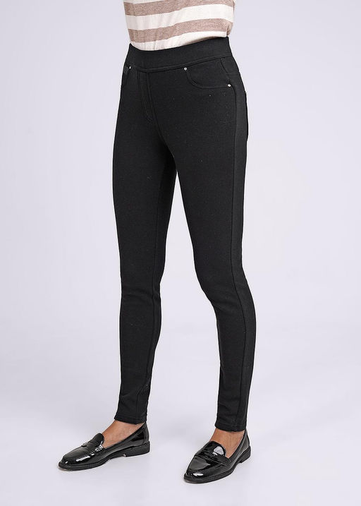 CLE Брюки жен. 345342пх к чёрный - Clever wear фото 3