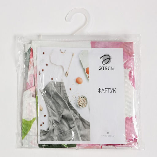 Фартук Этель Пионы 60 х80см, 100% п/э  фото 7