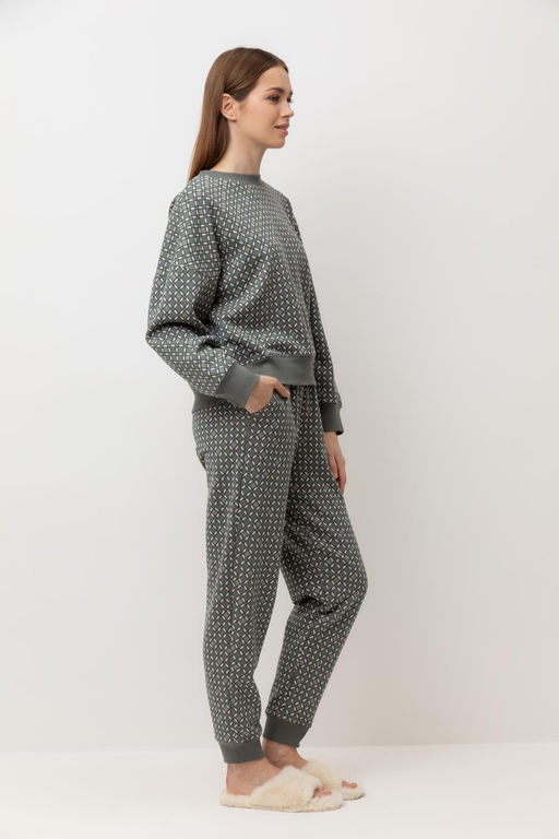 Е 20202/кремовый,узор комплект жен