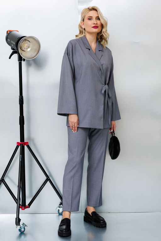 Жакет KOKOdea 7.19 стальной  фото 4