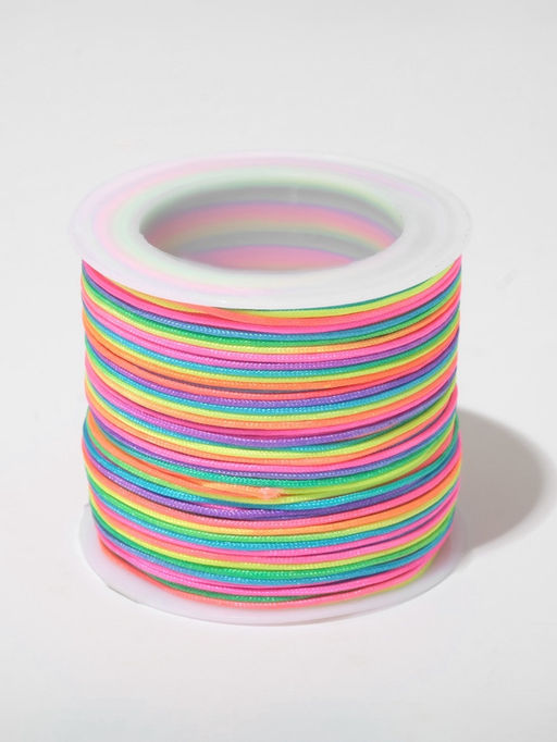 Шнур нейлоновый Самоцвет неон, d=0.8 мм, L=50 м, цветной