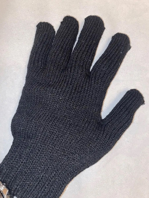 Перчатки ХБ с ПВХ "КАМА" (5 нитей) 7.5 класс, ЧЕРНЫЕ 0038ч 10 пар в уп (ЦЕНА ЗА ПАРУ!!!)