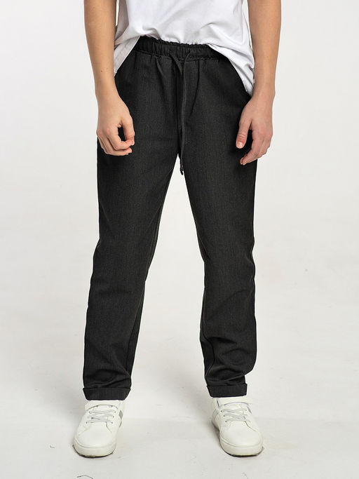 Серые школьные брюки для мальчика Инфанта, модель 0916  фото 2