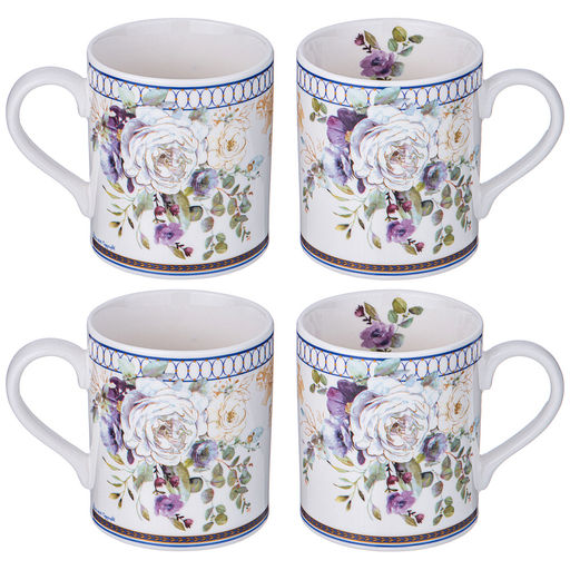 НАБОР КРУЖЕК LEFARD COMPLIMENT 4 ШТ. 230 МЛ (КОР=12НАБ.)