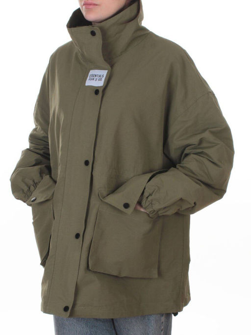 3089 GREEN Куртка демисезонная женская (100 гр. холлофайбер) - Fashion фото 5