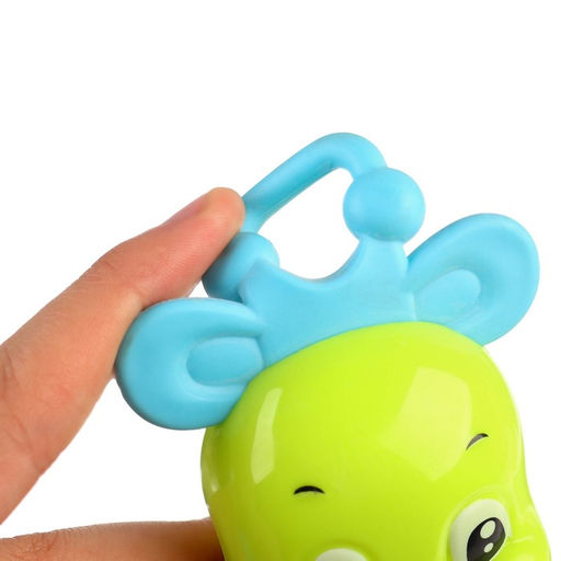 Погремушка - пищалка Дракоша, с эластичными элементами, цвет МИКС, Крошка Я  фото 6