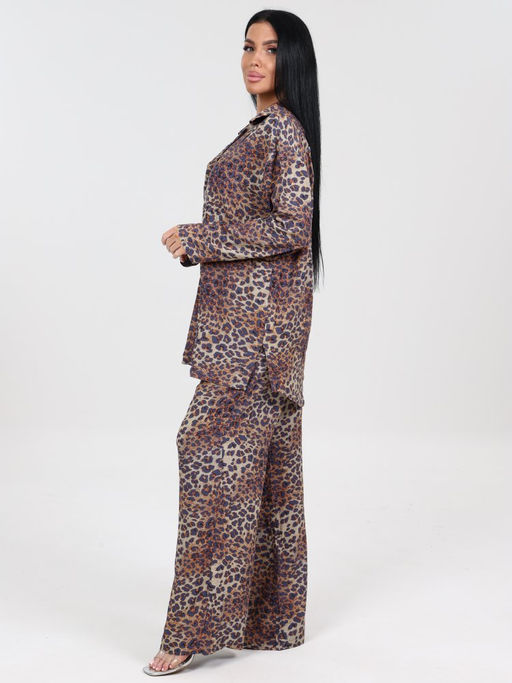 533 ЖЕНСКИЙ КОСТЮМ (брюки) (Светло-синий) - А-дина фото 4