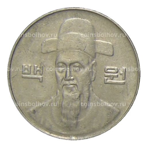100 вон 1999 года Южная Корея