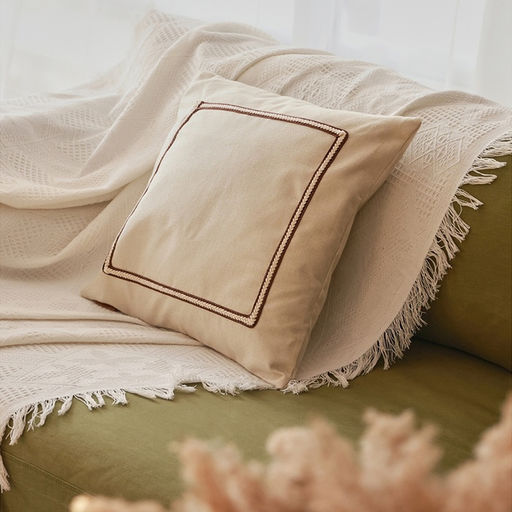 Наволочка декоративная SL Home СофтЛайнс, 4343 см, хлопок 100%