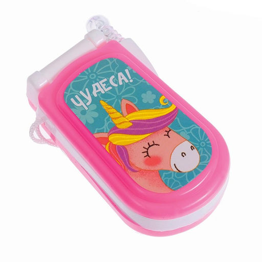 Музыкальный телефончик «Принцесса», световые эффекты, МИКС