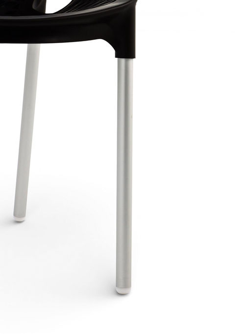 Стул садовый «Эврика», 60×49.5×78.5 см, пластиковый, цвет мокко