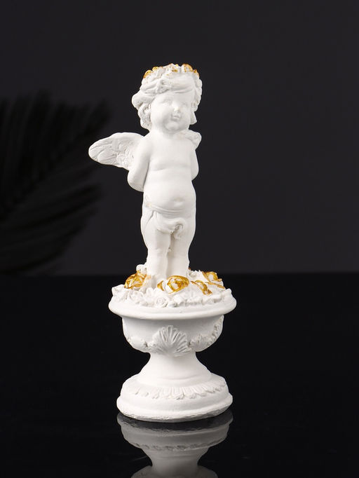 Набор: фигурка Ангел и сердце, подставка для мелочей, 12?20?10 см