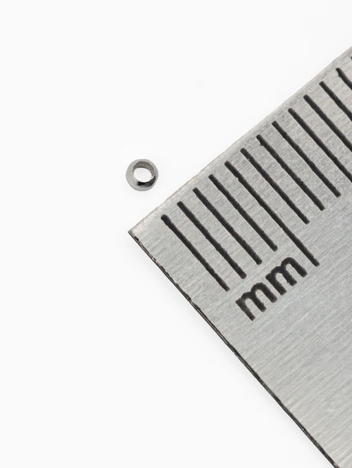 Кримп (зажимная бусина) (набор 400шт), 1,5мм, цвет золото-серебро