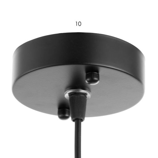 Светильник BayerLux «Элльда» Е27 40 Вт черный 25×25×80 см